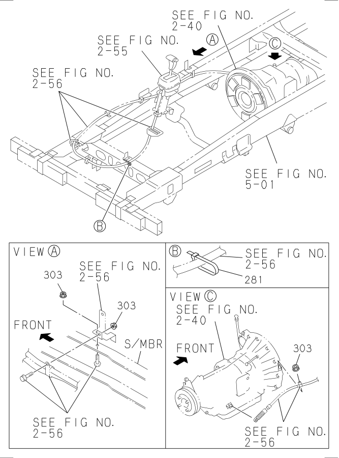 2010 Isuzu NRR Bracket. Libr, prod, aisin - 8-98034-185-1 - Genuine