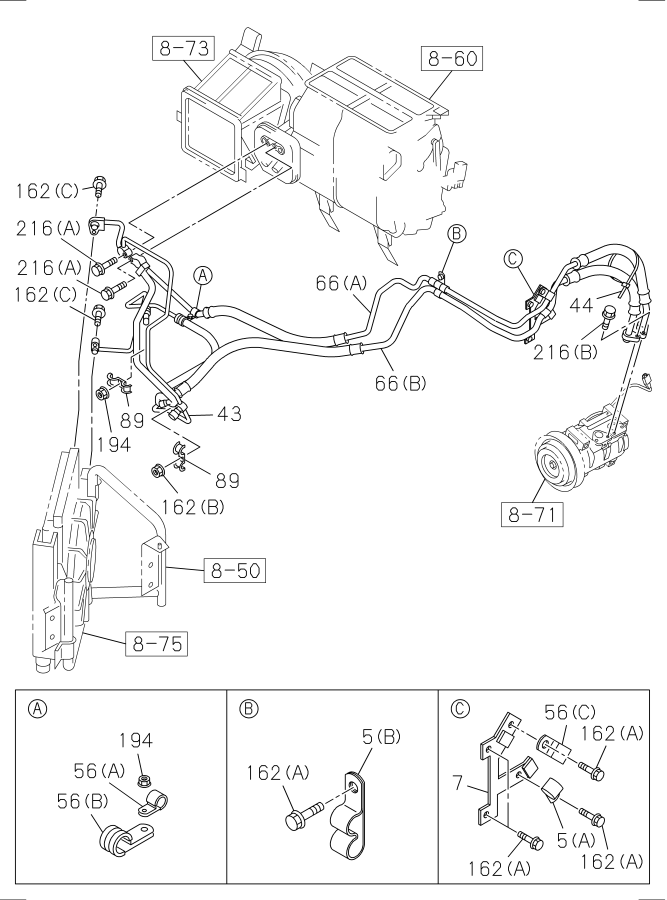 2018 Isuzu Nqr Hose Prod Cab Conditioner 8 98255 972 0 Genuine